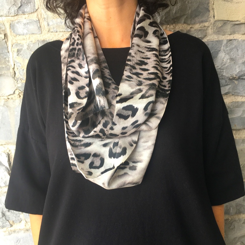Silk Infinity Scarf